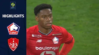 LOSC LILLE - STADE BRESTOIS 29 (1 - 1) - Highlights - (LOSC - SB29) / 2021-2022