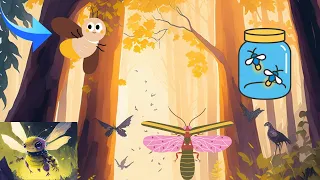 Bedtime Stories|The Brave Little Firefly|Kids Learning Videos