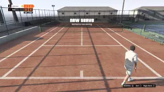 GTA 5 PS4 Tennis