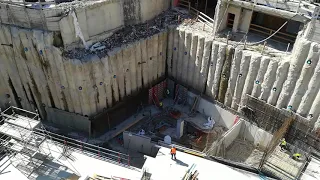 Die Baustelle der Sedelhöfe