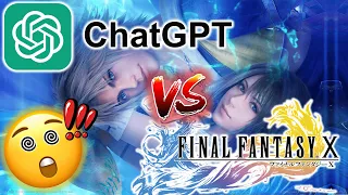 Can ChatGPT beat Final Fantasy X?! 🤖 [World First AI JRPG Challenge Run?]