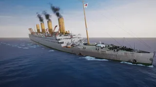 The Sinking of Britannic (Time-lapse)