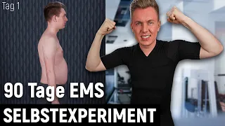 Reichen 20 Minuten Sport pro Woche? 90 Tage EMS-Training Selbstexperiment