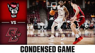 NC State vs. Boston College Condensed Game | 2023-24 ACC Men’s Basketball