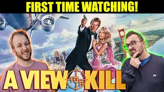 A VIEW TO A KILL (1985) Movie Reaction! James Bond Series!