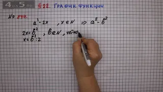 Упражнение № 844 – ГДЗ Алгебра 7 класс – Мерзляк А.Г., Полонский В.Б., Якир М.С.