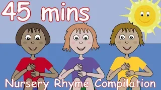 Wind the Bobbin Up! And lots more Nursery Rhymes! 45 minutes!