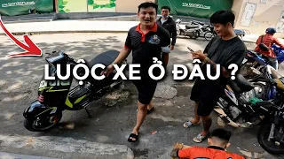 Lấy Vespa Độ Dạo 1 Vòng Chợ Tân Thành Hỏi Chỗ Luộc Xe