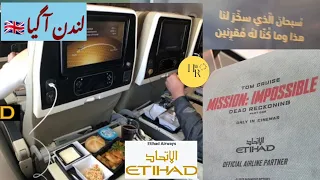 Travel Experience with Etihad Airways|Abu-dhabi to London Heathrow@myhonestreviews