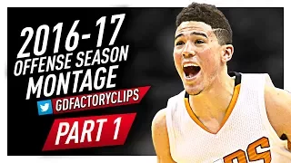 Devin Booker Offense Highlights Montage 2016/2017 (Part 1) - Mamba Mentality!