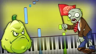 Plants vs. Zombies (OST PvZ) - Rigor Mormist (Fog Stage) Piano Tutorial (Sheet Music + midi) cover