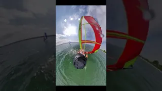 Windsurf 360 POV follow cam