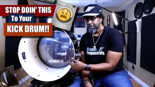 How To Muffle Your Kick Drum PROPERLY! - 4 Best Ways To Maximum Thumpification! 💥