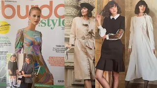 Burda Style 03/2021/Модели в стиле ретро и парижский шик/Розыгрыш журналов