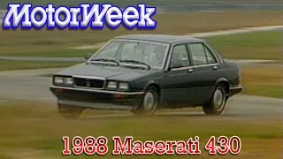 1988 Maserati 430 | Retro Review