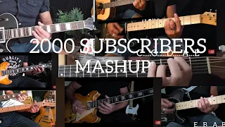 2000 subscribers Mashup video