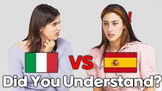 How Different or Similar are Italian & Spanish?!