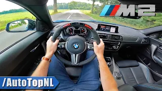 BMW M2 F87 LCI | M Performance Exhaust & LED Steering Wheel | POV by AutoTopNL