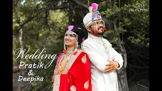 Pratik & Deepika Wedding Cinematic @milanpatil5344  8796449838