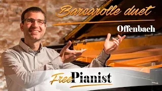 Barcarolle duet - KARAOKE / PIANO ACCOMPANIMENT - Les Contes d'Hoffmann - Offenbach