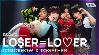 TXT(투모로우바이투게더) - LO$ER=LO♡ER @인기가요 inkigayo 20210829