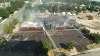 Boise State's Alumni Building: Controlled Burn Timelapse