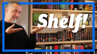 New shelf, so it's bookshelf tour time!