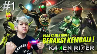 PARA KAMEN RIDER KEMBALI BERAKSI MENUMPAS KEJAHATAN ! - Kamen Rider Memory of Heroez - PART #1