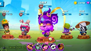 The Best Skin In The Game! (New Elemental Master Caly) Max Level 20!! #zooba #gameplay