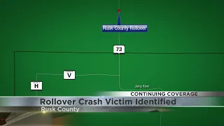 Rusk County crash leaves one dead, one injured