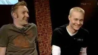 Poets of the Fall Interview & The Ultimate Fling Acoustic [w/eng subs] [1/2]