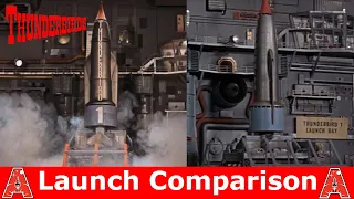 Gerry Anderson's: Thunderbird launches comparison