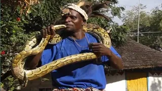 Dancing with the SNAKE TRIBE of Tanzania