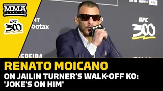 Renato Moicano On Jailin Turner’s Walk-Off KO: 'Joke's On Him' | UFC 300 | MMA Fighting