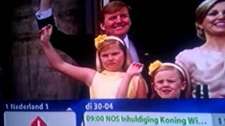 Prinses amalia doet hitler groet