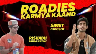 SIWET EXPOSED RISHABH ON INSTA LIVE | SHREYA KALRA & RISHABH DATING? ROADIES KARM YA KAAND #youtube