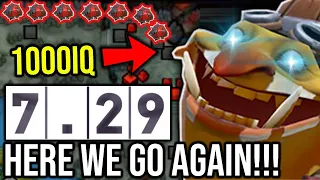 OMG 1000IQ One Shot Throne New Patch Mind Blowing — Here we go again Old Strat in 7.29!!