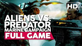 Aliens Vs. Predator - Marine Campaign | Full Gameplay Walkthrough (PC HD60FPS) No Commentary