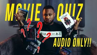 Guess the MOVIE using AUDIO ONLY! | MOVIE QUIZ
