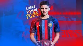 LUCAS ROMAN! - WELCOME TO BARCELONA - DRIBBLING SKILLS & GOALS.