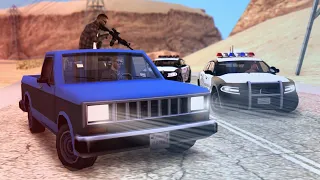 🚔 ПОГОНИ и СТРЕЛЬБА полиции в GTA SAMP!