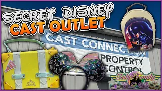 SECRET DISNEY CAST OUTLET SHOPPING | Cast Connection & Property Control - BIG Disney Merch Discounts