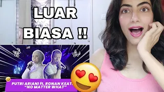 PUTRI ARIANI ft RONAN KEATING - NO MATTER WHAT REACTION