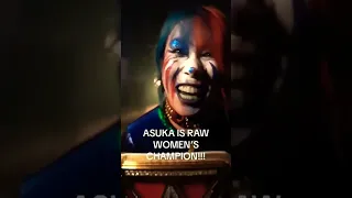 Reminder that Asuka is your NEW WWE Raw Women’s champion #youtubeshorts #trending #ytshorts @WWE