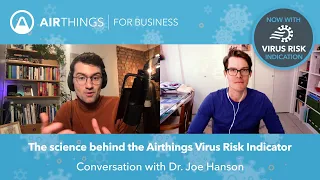 How does airborne virus spread? Dr Joe Hanson and Airthings explain