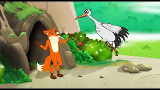 Le Renard et la Cigogne | Comptine éducative avec Les P'tits z'Amis