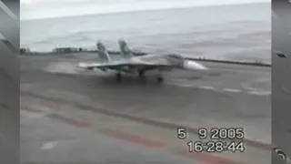 TАВКр «Адмирал Кузнецов». Авария на взлетке (2005)