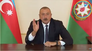 Обращение Президента Азербайджана Ильхама Алиева к народу с русским переводом!