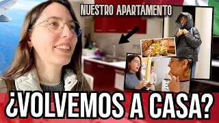 ¿VOLVEMOS a CASA? + APARTAMENTO TOUR + ¿Qué DECÍA el PAPEL dentro del VASO? +😭✈️ | LorenaAndCia