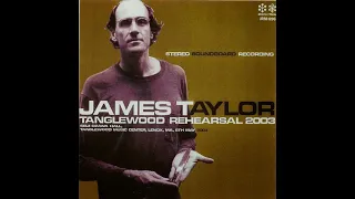 James Taylor  Tanglewood Rehearsals 2003  "Shower The People"  Featuring Arnold's  Fantastic Solo !!